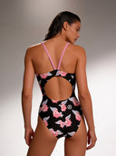 Women's training one-piece swimsuit IBIZA 138I - Porky'S