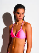 Women's training bikini top BONDI 001BF - Fuchsia