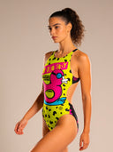 Women's Training One-Piece Swimsuit PINUP 334PF - Duxy