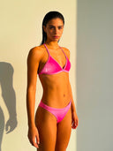 Women's training bikini top BONDI 001BF - Fuchsia