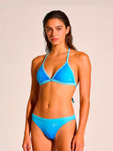 Women's training bikini top BONDI 004BF - Turquoise