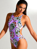 Bañador entero mujer para entrenamiento PINUP 565PF - Calalilla