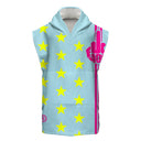 Poncho in microfibra 36PO - Starz — telo in microfibra, BONESWIMMER Made in Italy