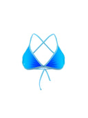 Women's training bikini top BONDI 004BF - Turquoise