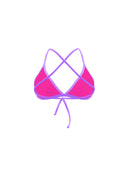 Women's training bikini top BONDI 005BF - Purple