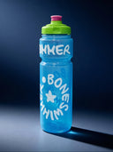 Borraccia Sport 750 Ml - BONESWIMMER Trasparente Azzurra Logo Bianco — borraccia sport, BONESWIMMER Made in Italy