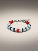 Pulseira separador de pista Victory 608 Centro vermelho vista 5 — porta-chaves, BONESWIMMER Made in Italy