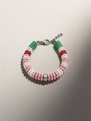 Bracciale Corsia Victory 634 Rosa Bianco vista 3 — portachiavi, BONESWIMMER Made in Italy