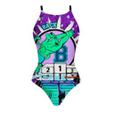 Costume intero donna da allenamento IBIZA 204I - Back, vista frontale