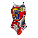 Costume intero donna da allenamento IBIZA 203I - Free, vista frontale