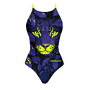 Costume intero donna da allenamento IBIZA 213IF - Glow, vista frontale