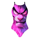 Costume intero donna da allenamento IBIZA 208IF - Pinky, vista frontale