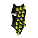 Costume intero donna da allenamento PINUP 511PF - Ansia, vista frontale