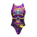 Costume intero donna da allenamento PINUP 507PF - El Dorado, vista frontale