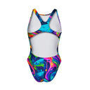 Costume intero bambina da allenamento PINUP 488PF - Margô, vista posteriore