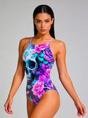 Costume intero donna da allenamento IBIZA 244IF - Greyskull, vista frontale