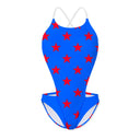 Costume intero donna da mare Dega L033D - Stars, vista frontale