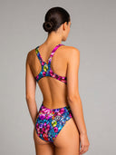 Costume intero donna da allenamento PINUP 531P - Gemma, vista posteriore