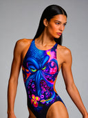 Costume intero donna da allenamento PINUP 553PF - Polpoctus, vista frontale
