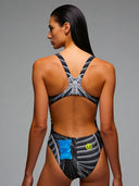 Costume intero donna da allenamento PINUP 550PF - X-ray, vista posteriore