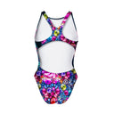 Costume intero donna da allenamento PINUP 531P - Gemma, vista posteriore
