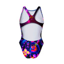 Costume intero bambina da allenamento PINUP 553PF - Polpoctus, vista posteriore