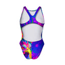 Costume intero bambina da allenamento PINUP 529PF - Rooster, vista posteriore
