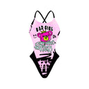Costume intero bambina da mare Alte L023AF - Bad Girl, vista frontale
