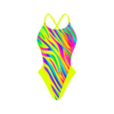Costume intero bambina da mare Alte L021AF - Roar, vista frontale