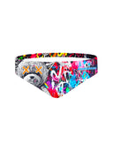 Slip da nuoto bambino da allenamento H2OTTO 373HF - Psycho, vista frontale