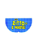 Slip da nuoto bambino da allenamento H2OTTO 381H - Zitto E Nuota, vista posteriore