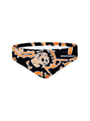 Slip da nuoto uomo da allenamento H2OTTO 385HF - Teschio Neon — costume da nuoto uomo, BONESWIMMER Made in Italy