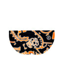 Slip da nuoto bambino da allenamento H2OTTO 385HF - Teschio Neon, vista posteriore