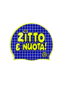 Cuffia silicone - Zitto E Nuota — cuffia da nuoto, BONESWIMMER Made in Italy