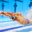 Slip da nuoto uomo da allenamento H2OTTO 336H - Skel vista 2 — costume da nuoto uomo, BONESWIMMER Made in Italy
