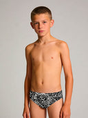 Slip da nuoto bambino da allenamento H2OTTO 427H - Tattoo, vista frontale