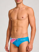 Slip da nuoto uomo da allenamento H2OTTO 438HF - Puma vista 2 — costume da nuoto uomo, BONESWIMMER Made in Italy