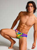 Slip da nuoto uomo da allenamento H2OTTO 424HF - Rooster — costume da nuoto uomo, BONESWIMMER Made in Italy