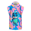 Poncho bimbo in microfibra 48POF - Lakuku — telo in microfibra, BONESWIMMER Made in Italy