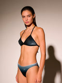 Women's training bikini top BONDI 003B - Black