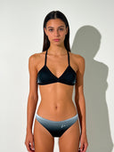 Women's training bikini top BONDI 003B - Black