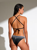 Women's training bikini bottom MALIBU 003M - Black