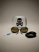 Occhialini Svedesi Mirror con silicone Soft Frame - Giallo Specchio Silver vista 2 — occhialini da nuoto, BONESWIMMER Made