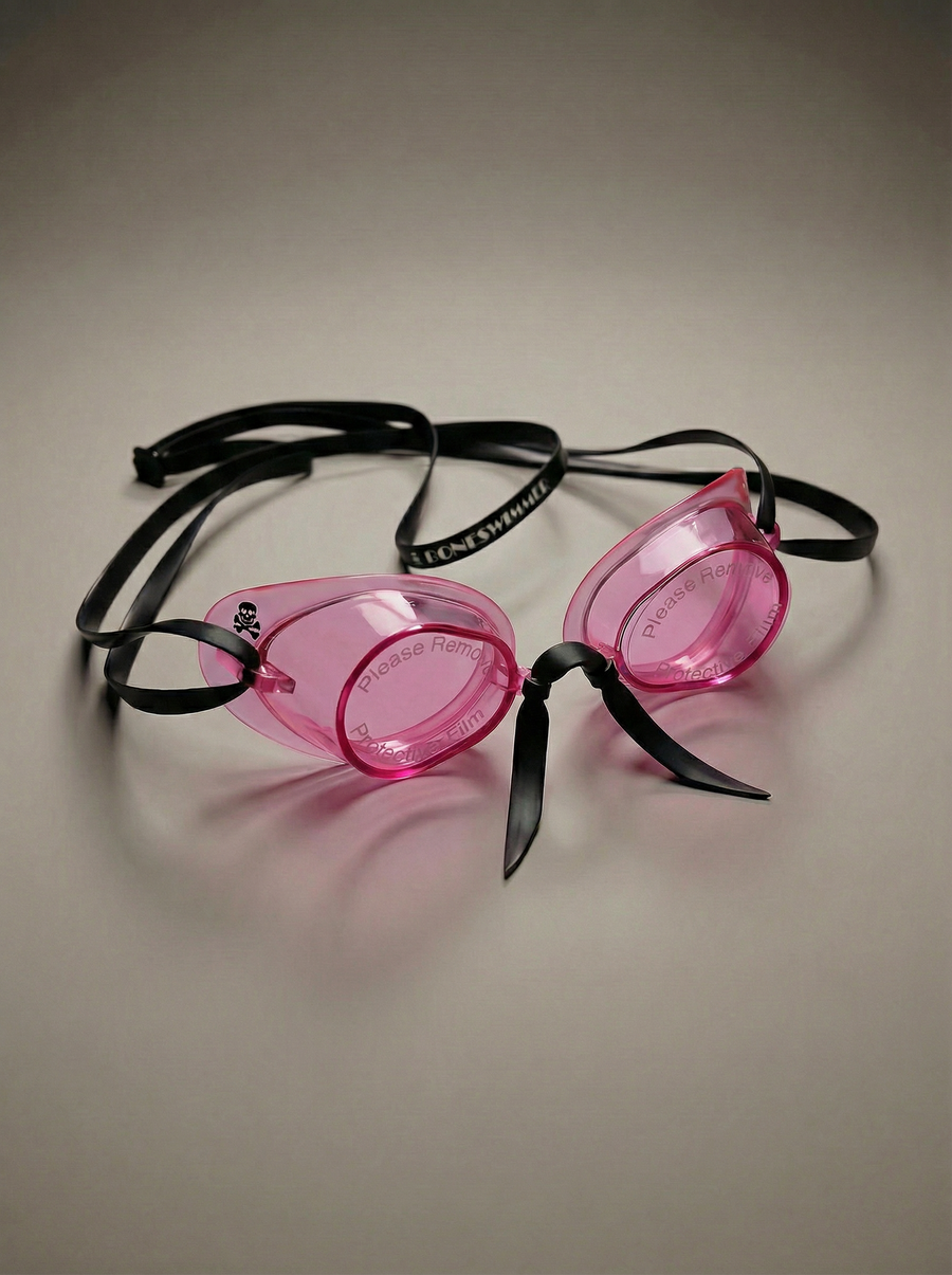 Gafas suecas con silicona Soft Frame — Rosa claro