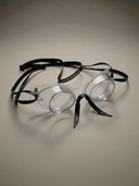 Occhialini Svedesi con silicone Soft Frame - Trasparente — occhialini da nuoto, BONESWIMMER Made in Italy