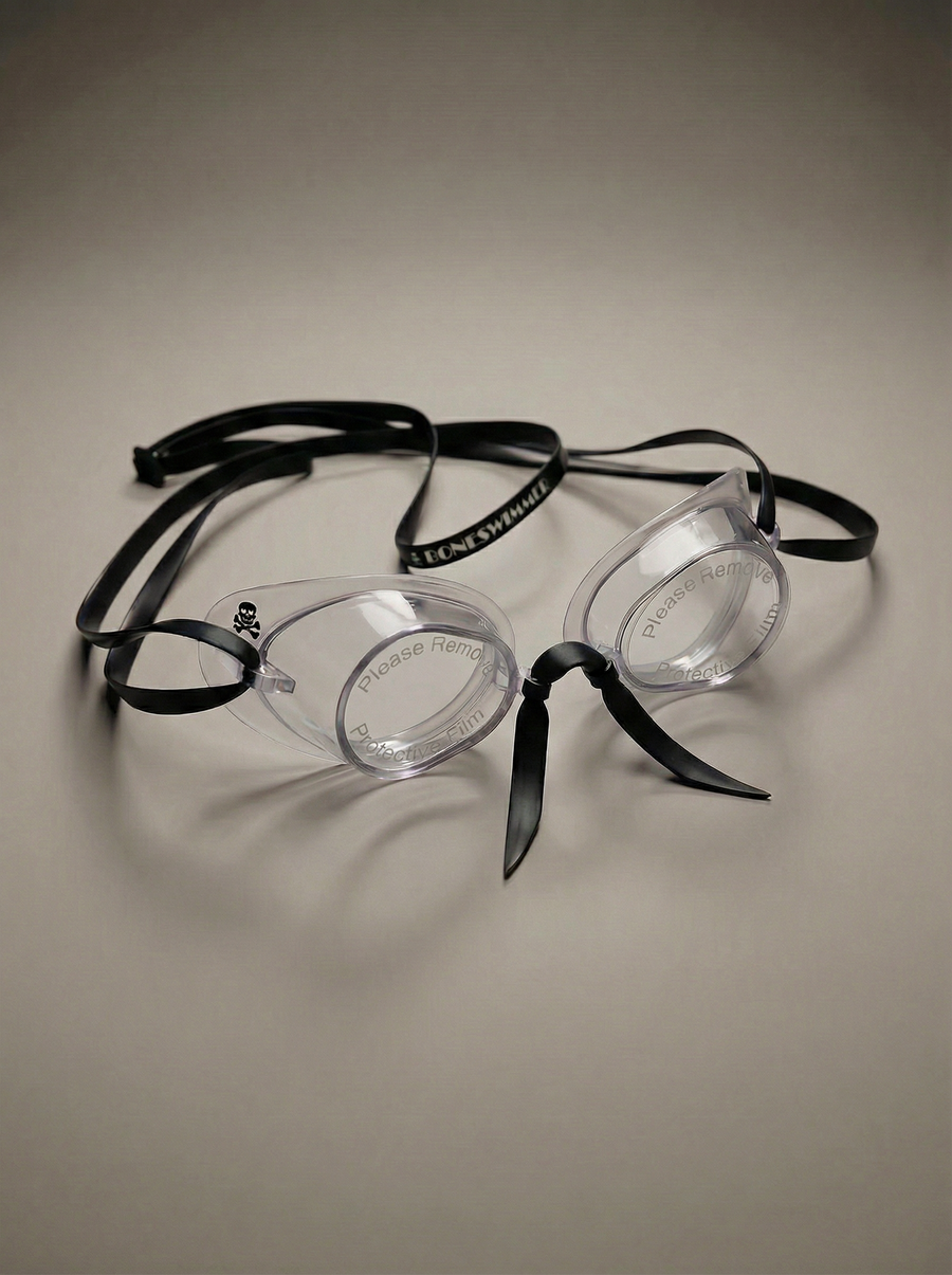 Gafas suecas con silicona Soft Frame — Transparente