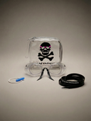 Occhialini Svedesi con silicone Soft Frame - Trasparente vista 2 — occhialini da nuoto, BONESWIMMER Made in Italy
