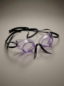 Occhialini Svedesi con silicone Soft Frame - Viola — occhialini da nuoto, BONESWIMMER Made in Italy