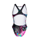 Costume intero donna da allenamento PINUP 523P - Astrosurf, vista posteriore