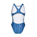 Costume intero bambina da allenamento PINUP 526P - Teddy, vista posteriore